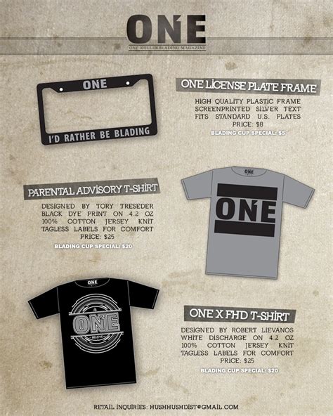 ONEblademag - New ONE Merch at Blading Cup