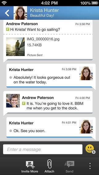 BlackBerry Messenger for iPhone is here Download it NOW! - Geek LTD