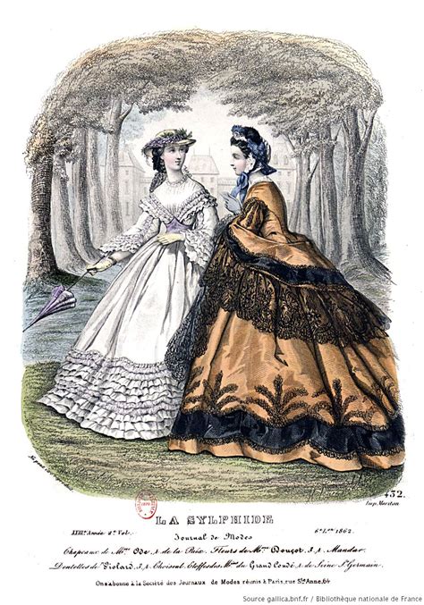 1862 La Sylphide 432 | Victorian fashion, Fashion, Fashion prints