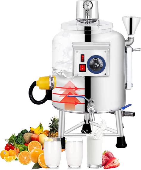 Amazon.com: 5L Milk Pasteurizer Machine with Mixer Home Pasteurizer for ...