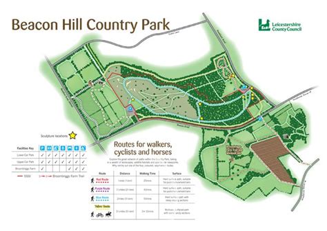 Beacon Hill Country Park Visitor Information Times and Maps ...