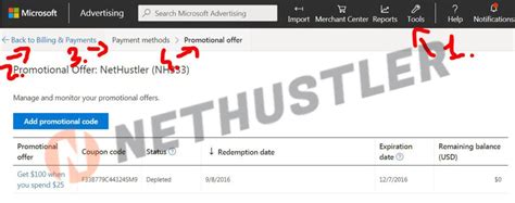 Microsoft Advertising (Bing Ads) Coupon & Promo Codes: $100 Ad Credit