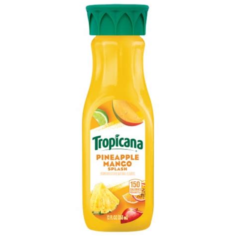 Tropicana® Pineapple Mango Juice Drink Bottle, 12 fl oz - Harris Teeter