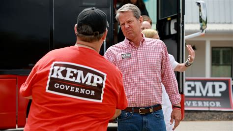 Brian Kemp, with strong lead over Perdue, shifts attention to Abrams in Georgia governor’s race ...