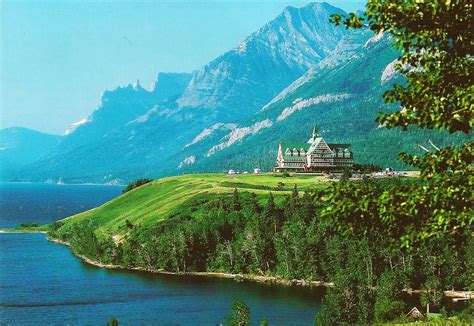 Postcards on My Wall: Waterton Glacier International Peace Park, Canada ...