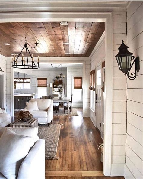 Farm House on Instagram: “We spot some shiplap! ️ That combination of shiplap walls and… | Farm ...