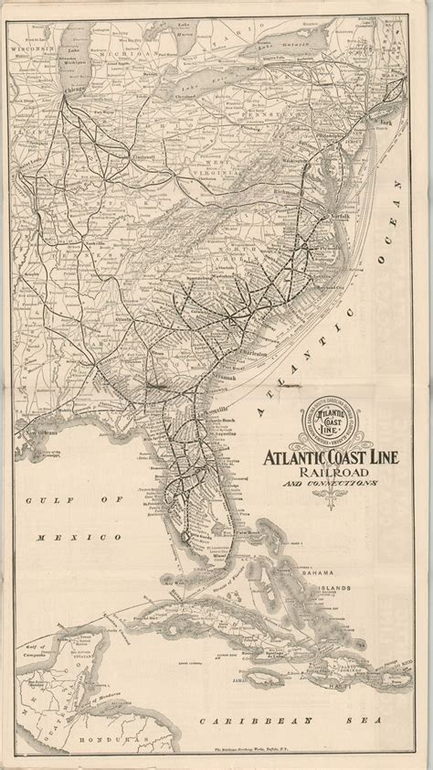 Atlantic Coast Line - Curtis Wright Maps