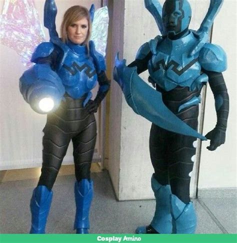 Blue Beetle (Jaime Reyes) -- male and female cosplays #Rule63 #cosplay ...