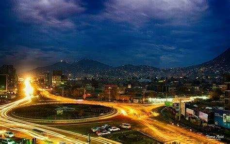 Beautiful #Kabul at night, #Afghanistan.(By Yama Azizi) | Afghanistan, Kabul, Islamic republic