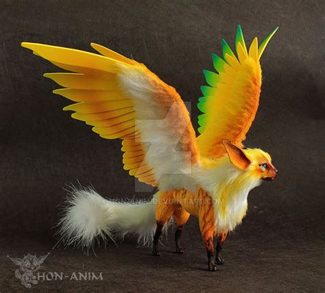 Fantasy Winged Cat by hon-anim on DeviantArt