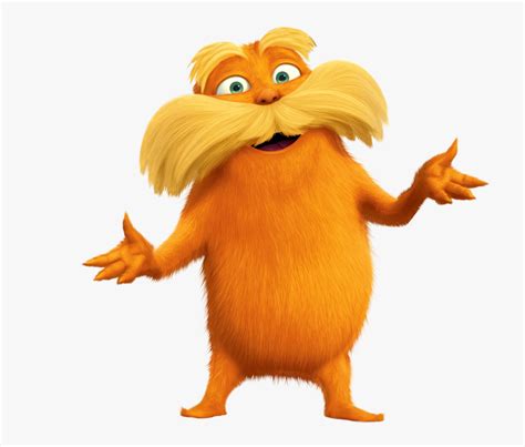 The Lorax Youtube Clip Art - Lorax Dr Seuss Characters , Free Transparent Clipart - ClipartKey