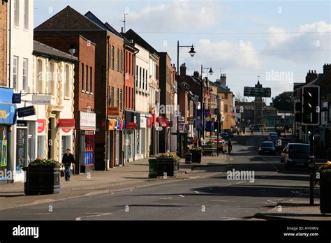 newmarket town centre high street suffolk england uk gb Stock Photo, Royalty Free Image ...