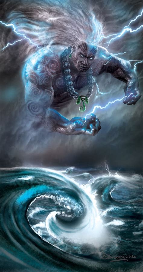 Tāwhirimātea maori god of storms ocean shannon brocas – Artofit