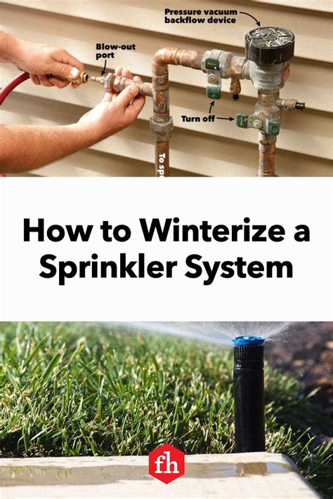 How to winterize a sprinkler system – Artofit