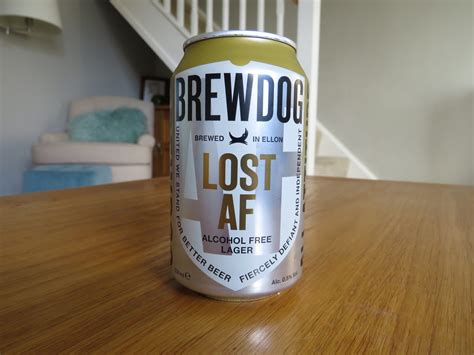 Brewdog 'Lost AF' Review - Low-Alcohol (0.5%) Lager