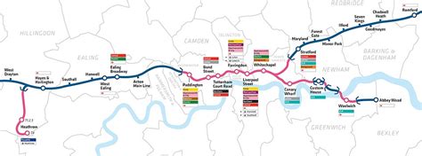 Elizabeth Line station images are released ahead of Crossrail opening ...