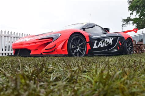 Matching McLaren P1 GTR And F1 GTR Light Up Goodwood In Fluro Orange ...