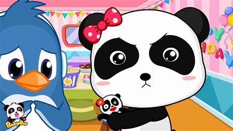 Rudolph's Birthday Gift to Panda Miumiu | Kids Good Habits | BabyBus Cartoon - YouTube