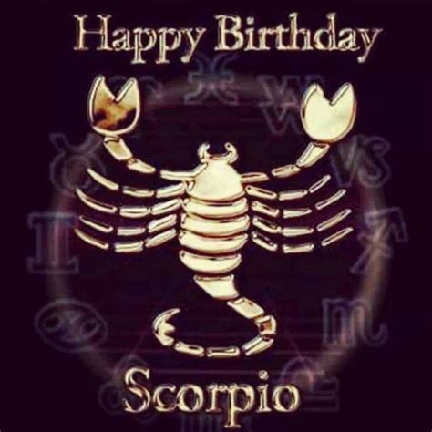 Scorpio | Scorpio, Happy, Happy birthday