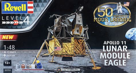 Apollo 11 Lunar Module Eagle (03701) 1:48 - Sci-Fi & RealSpace Kits - Britmodeller.com