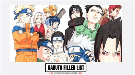 Naruto Shippuden Filler List - Naruto Shippuden Anime Guide