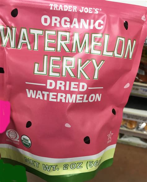 Trader Joe's Watermelon Jerky, Dehydrated Watermelon - Trader Joe's Reviews