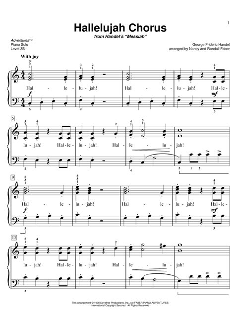 Hallelujah Chorus | Sheet Music Direct