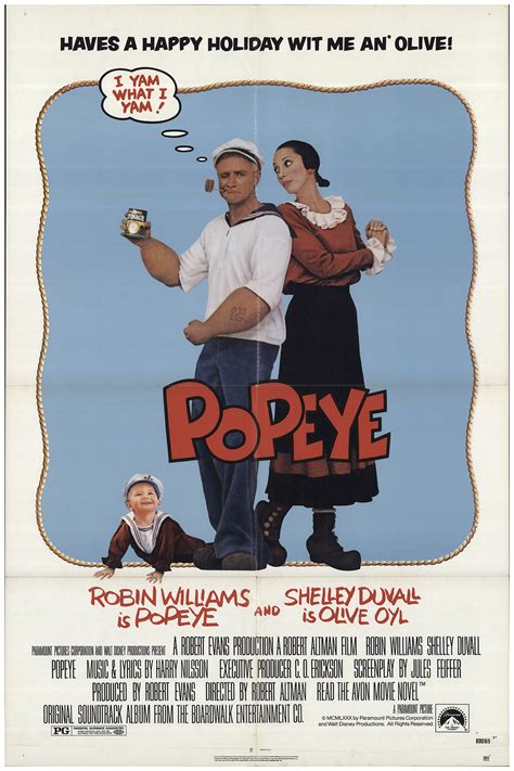 Popeye Robin Williams Poster