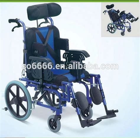 Aluminium Cerebral Palsy Wheelchair/Reclining/Disabled Wheelchair for ...