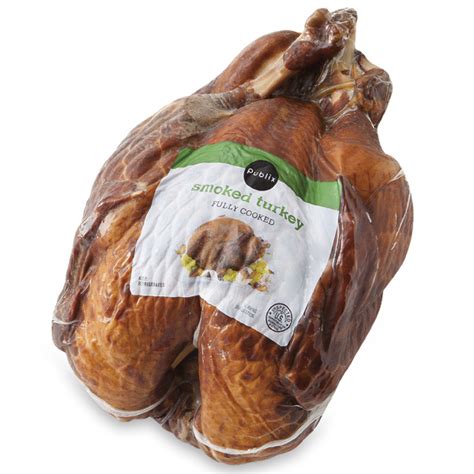 Publix Turkey,Bone In, Whole,Smoked,Fully Cooked : Publix.com