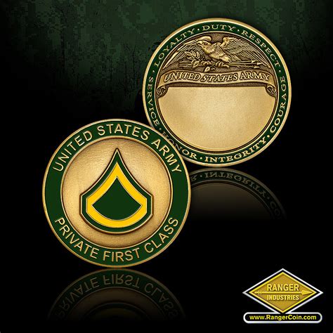 U.S. Army Private First Class Coin – Ranger Coin Store