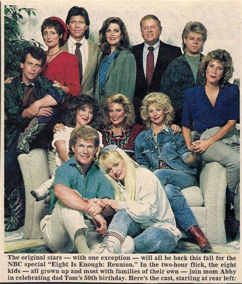 Willie Aames - Eight is Enough. A Family Reunion (1987). Con ocho basta. Reunión familiar 8/8 ...