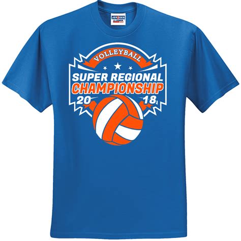 Volleyball Super Regional Championship - Volleyball T-shirt Design T-Shirt Design - 2774