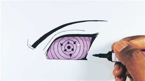 How To Draw Sasuke Uchiha S Rinnegan Youtube – Otosection