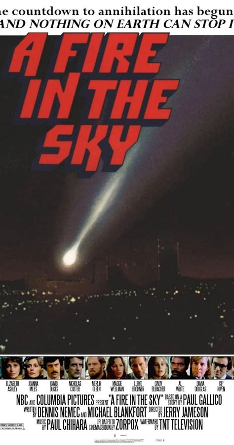 A Fire in the Sky (TV Movie 1978) - Full Cast & Crew - IMDb