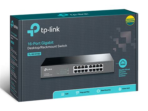 TL-SG1016D | 16-Port Gigabit Desktop/Rackmount Switch | TP-Link