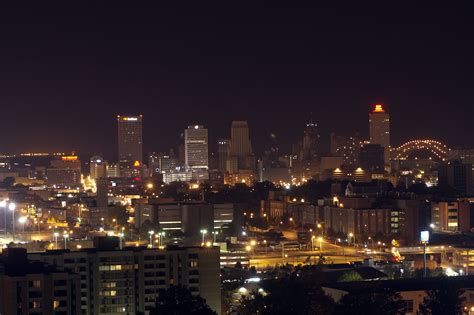 Skyline Downtown Nashville At Night Nashville Skyline Night ...