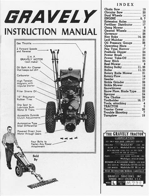 Gravely Model L Parts Manual