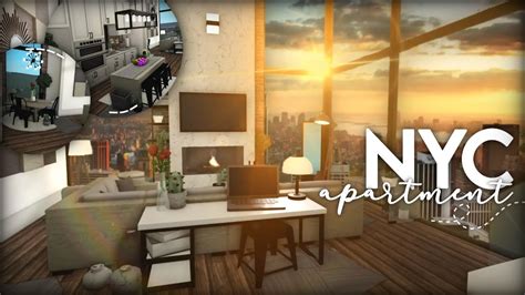 Bloxburg | NYC Studio Apartment | 75k | Speedbuild - YouTube