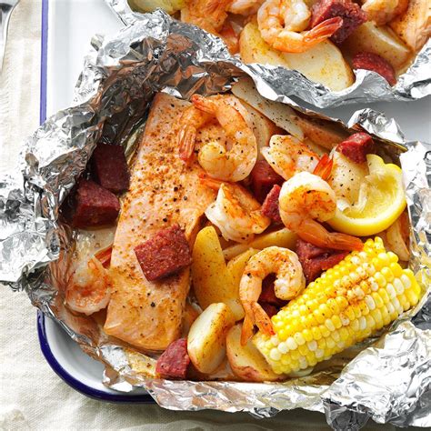 Cajun Boil on the Grill Recipe | Taste of Home