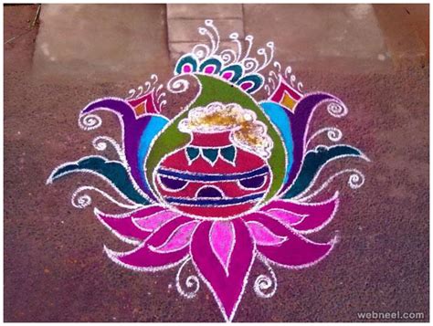 Pongal Rangoli 15 - Full Image