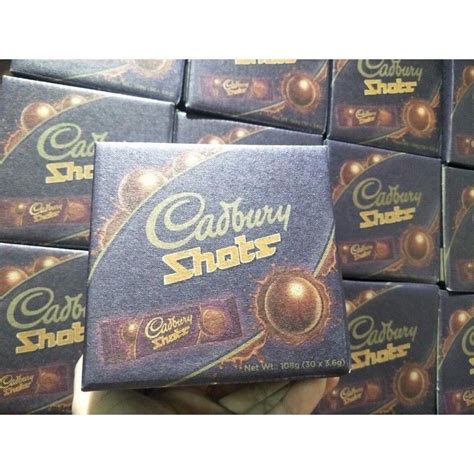 SALE !! Cadbury Shots 30 pcs inside the Box | Shopee Philippines