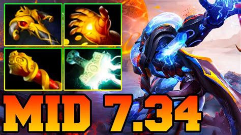 Arc Warden Dota 2 Mid Pro Gameplay 7.34 Meta With 22 Kills Guide Carry Support - YouTube