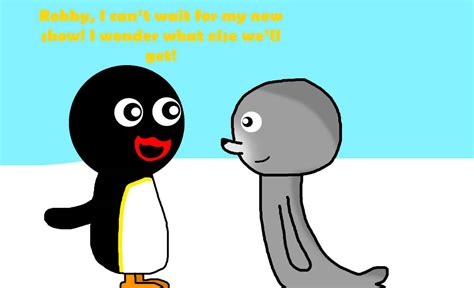 Pingu and Robby by CuteYoshiLover on DeviantArt