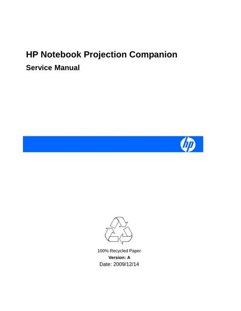 (PDF) HP Notebook Projection Companionh10032. · 7. Move the cursor to ...