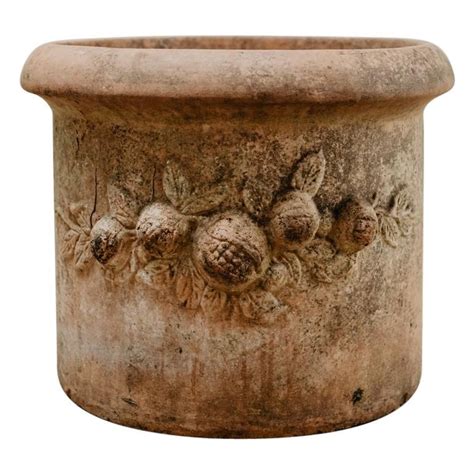 Extra Large Terracotta Planter/Jardinière | Terracotta planter, Large ...