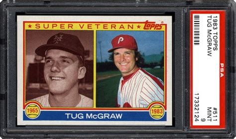 Auction Prices Realized Baseball Cards 1983 Topps Tug McGraw