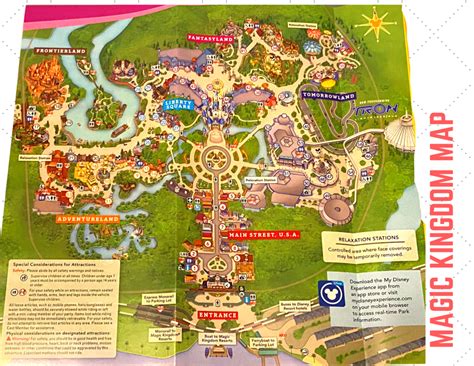 Magic Kingdom Map 2020 | Global Munchkins