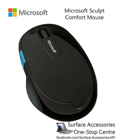 Microsoft Sculpt Comfort Mouse Bluetooth Wireless Mouse Microsoft ...