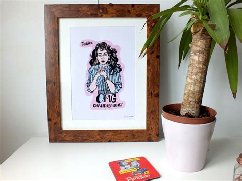 Janice OH MY GOD Friends Tv Show Funny Quote Character - Etsy